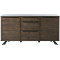 Комод unique furniture, arno, 3 секции, 169,8х45х85 см