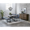 Комод unique furniture, arno, 3 секции, 169,8х45х85 см